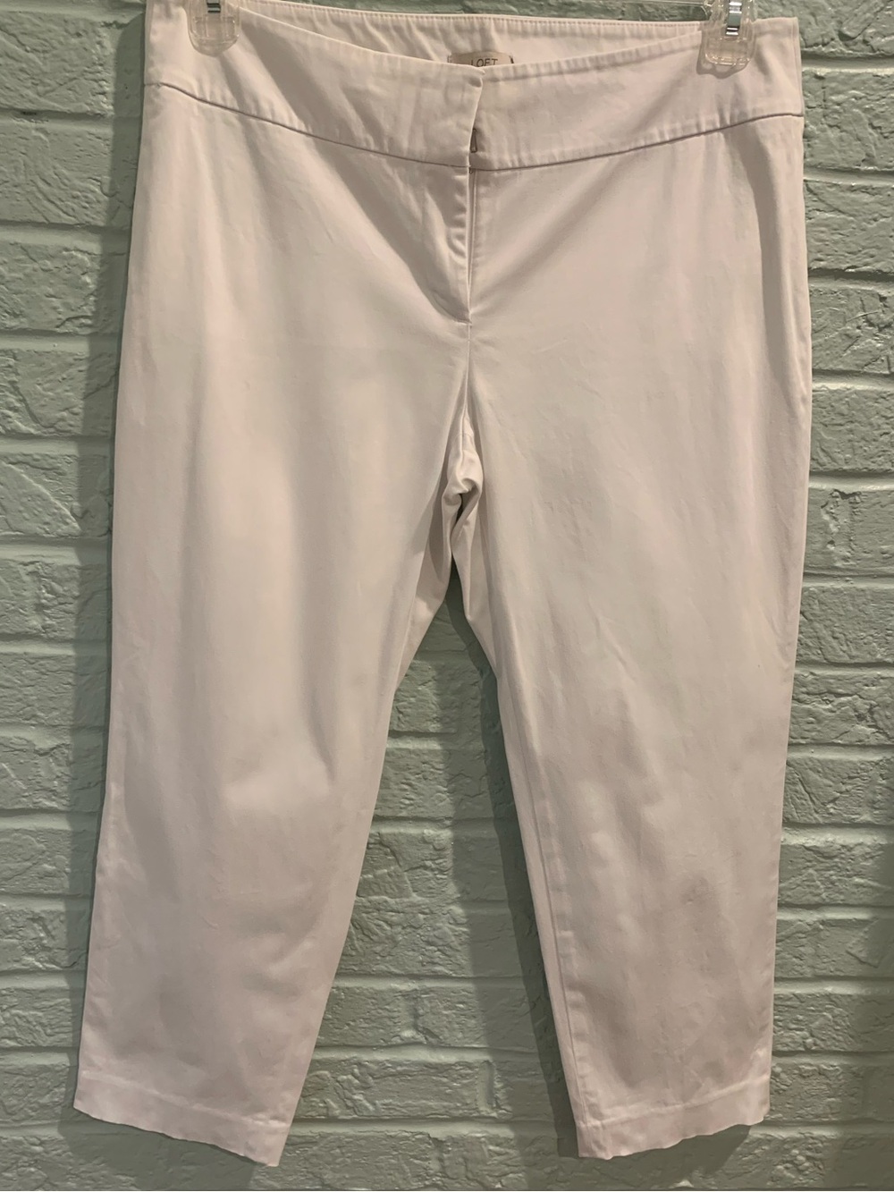 LOFT White Women's Cropped Pants